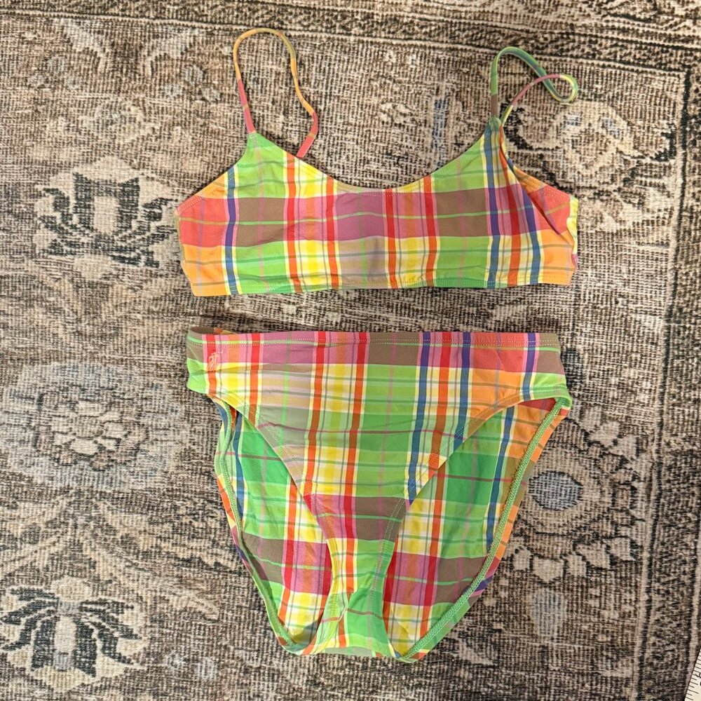 Ralph Lauren | Size S | Plaid Bikini Set